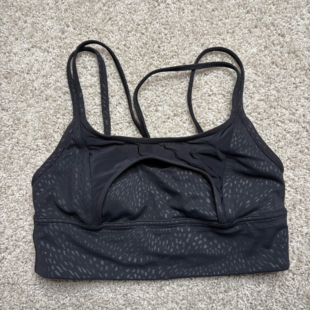 Luluemon Nulu and Mesh Yoga Bra*Light Support, A/B Cups
